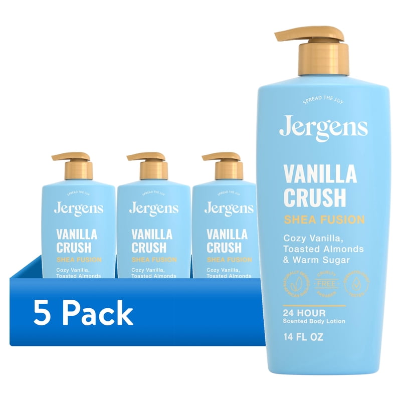 Shea Fusion Vanilla Crush Scented Body Lotion - Moisturizing Dry Skin