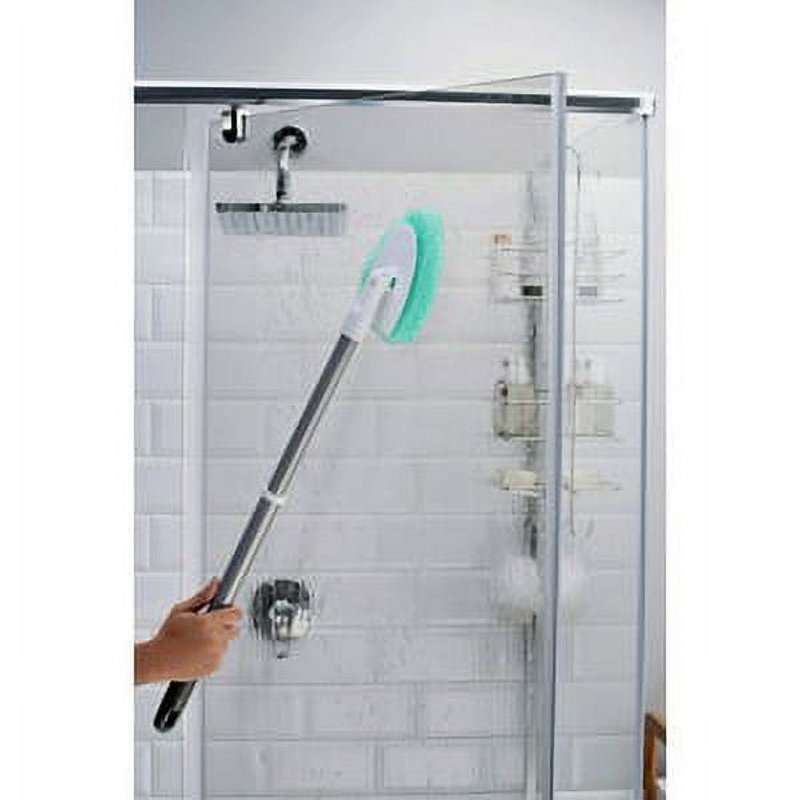 (5 Pack) Bath Scrubber for Soap Scum & Water Spots - Non-Scratch, Long-Lasting Cleaning Tool