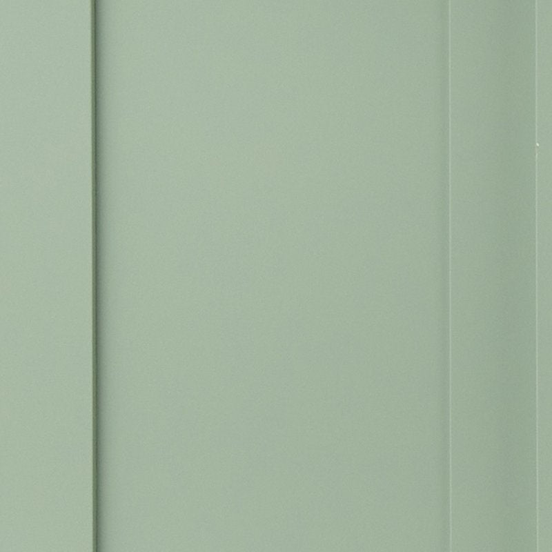 Stackable Wood and Glass Storage Cabinet - Mint Green