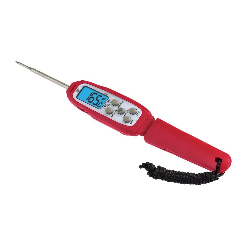 Waterproof Digital Grilling Thermometer with Hold Feature