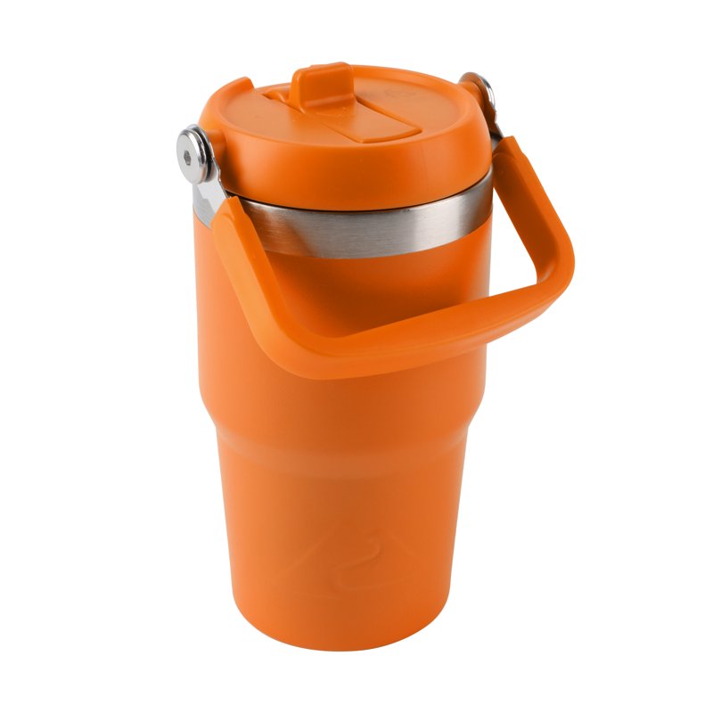 18oz Vacuum-Insulated Swivel Tumbler - Burnt Orange
