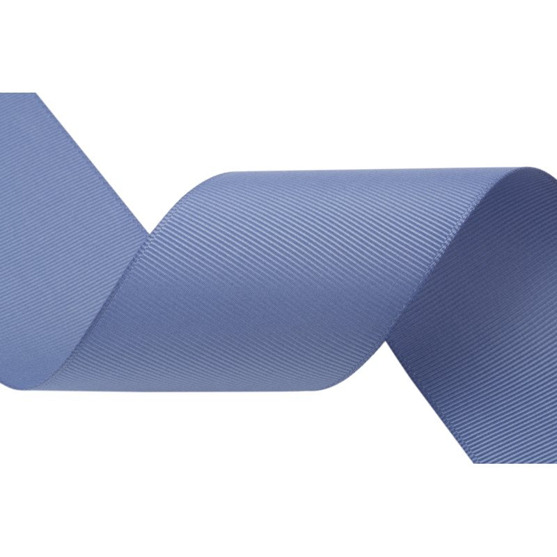 Grosgrain Ribbon 2 Inch x 25 Yards - Solid Smoke Blue Craft Ribbon - Premium Polyester