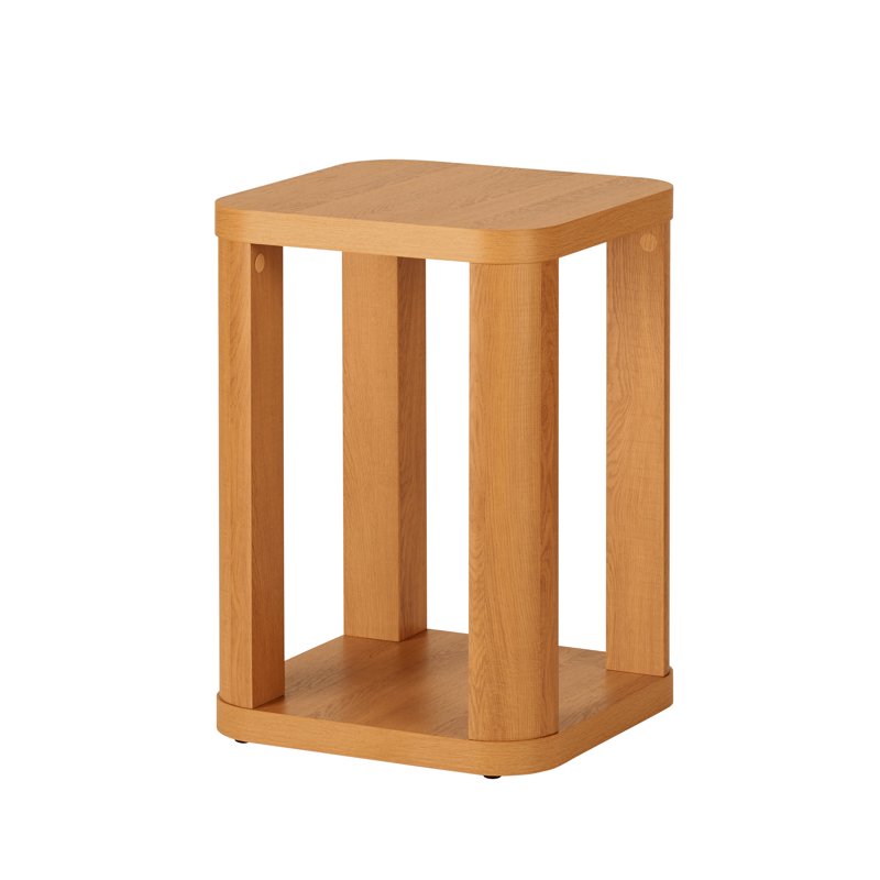Juliet End Table - Modern Accent Table with Storage