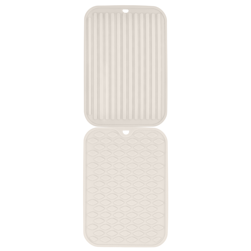 Interlocking Antimicrobial Drying Mats 2-Piece Set
