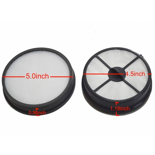 EZ SPARES Replacement for Hoover,WindTunnel Air VAX TYPE 27 UH70400 Filter Bundle Kit Fit 303902001 & 303903001 Vacuum cleaner Attachment Part(1set)