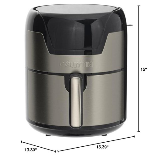 Gourmia GAFW598 2 in 1-5-Quart Digital Air Fryer + Waffle Maker
