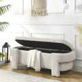 Large Storage Ottoman Bench with Hidden Compartment - 51.5"