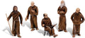 Woodland Scenics Figurine Set - 1.5-Inch Friars/Monks Scene Setters | 5-Pack