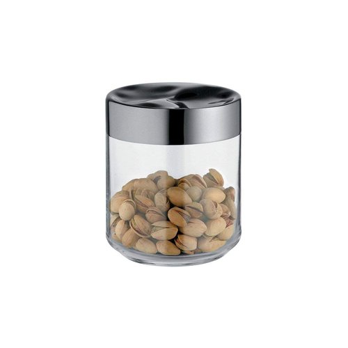 Alessi LC08 "Julieta" Jar, Silver, NULL