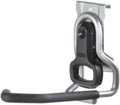 Rubbermaid FastTrack Vertical Bike Hook - Heavy-Duty Wall Mount Hanger Holds Up to 50 Pounds | Black