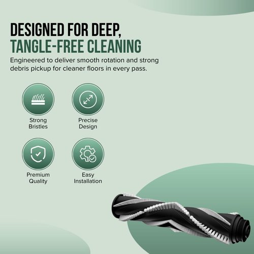 Selgo Replacement Brush Roll for Bissell SurfaceSense Allergen Pet Lift-Off Vacuum Cleaners (Only Model # Listed) - Fits Models 3418, 3415