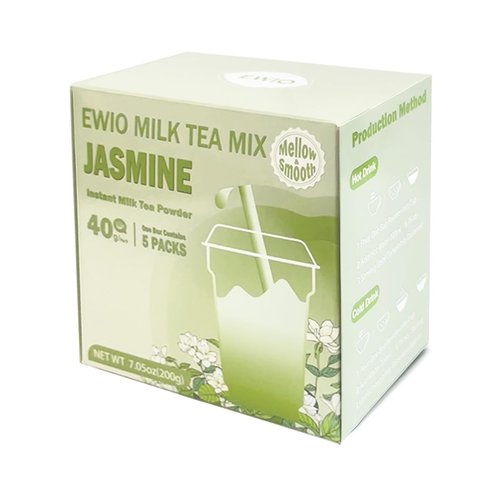 Milk Tea Mix Jasmine Flavor Instant Milk Tea Powder 40g x5 Packs