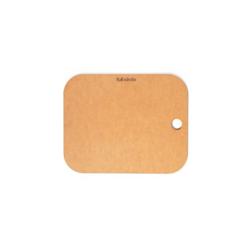 Full Circle Chop To It Quick Prep Cutting Board – Small Size 8x10" – Dishwasher Safe, Reversible & Lightweight, Naturally Bonded Kraft Paper