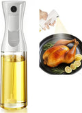 Olive Oil Sprayer - 220ml Glass Dispenser for Cooking | Food-Grade Premium Spray Bottle with Portion Control