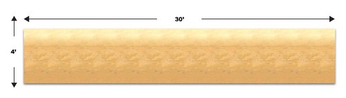 Beistle Desert Sand Backdrop Party Accessory (1 Count) (1/Pkg)