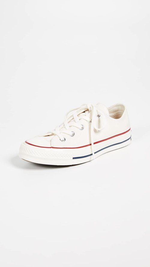 Converse Unisex All Star 70s Oxford Unisex Sneakers, Parchment, 13.5 US Women/11.5 US Men