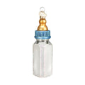 Old World Christmas Ornaments Boy Baby Bottle Glass Blown Ornaments for Christmas Tree