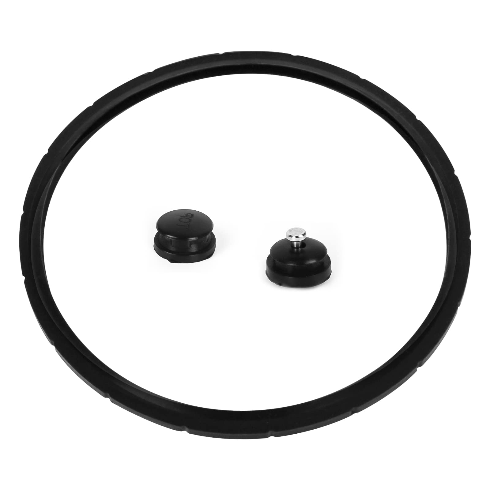 09905 Pressure Canner Sealing Ring Fit for Presto,Replacement Gasket for Presto 01710, 01740,01750,01770,01780 12-22qt Pressure Cooker or Canner,Includes Automatic Air Vent & Overpressure Plug