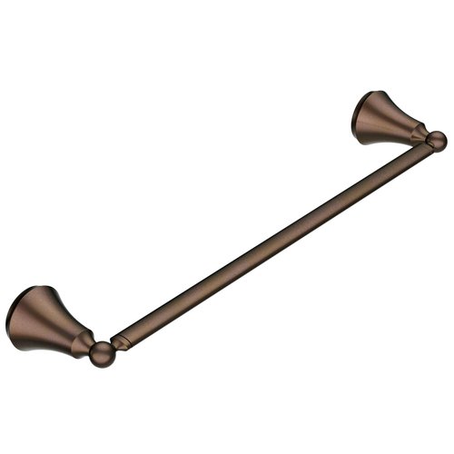 Moen YB5224ORB Wynford 24-Inch Single -Towel Bar, Oil Rubbed Bronze