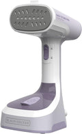BLACK+DECKER Easy Store Pro Foldable Steamer - 45-Second Heat Up, Extra Long Cord & Lint Remover Attachment