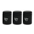 Herb Guard Container - [3 Pack] Half Oz Container Smell Proof Jar & Humidity Pack (250 ml) Airtight UV Protection Keeps Herbs Fresh for Months