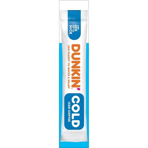 Dunkin' Cold Coffee Packet, 1.02 oz., 6/Box (8133401632)