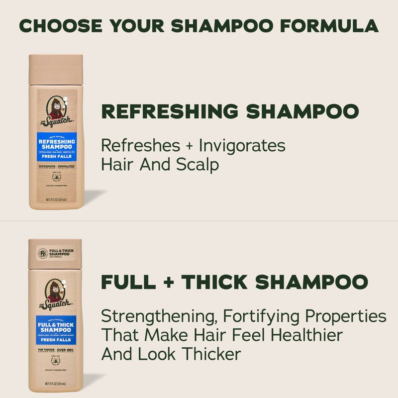 Full & Thick Men's Hydrating Shampoo - Sulfate Free, 11 fl oz