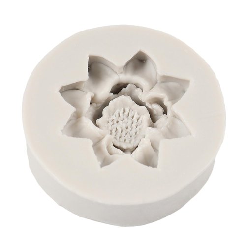 FCKEMLDS Lotus Flower Silicone Molds Lotus Leaf Fondant Mold Lily Pad Silicone Molds Lotus Root Mold For Cake Decoration Cupcake Topper Chocolate Candy Polymer Clay Gum Paste Set of 4