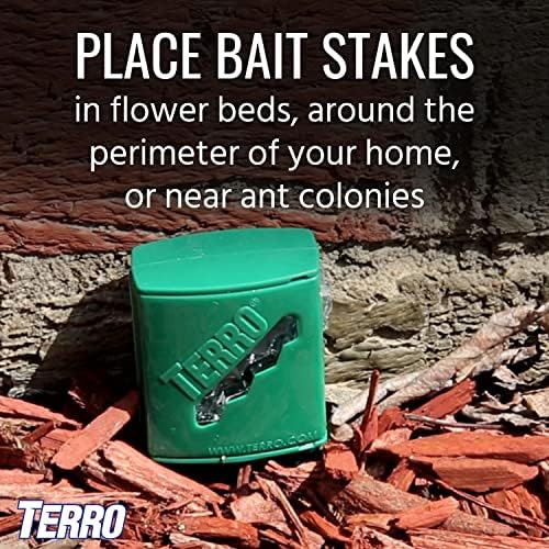 Terro T1812 Outdoor Ant Baits - Effective Liquid Formula, 6 Pack for Pest Control