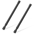 2 Pcs Small Tension Rod 12-20 inch Spring Rod, Tension Rod Spring Tension Rod, Small Tension Curtain Rod, Mini Tension Rods for Closet, Cabinets, Cupboard, Drawers, Black