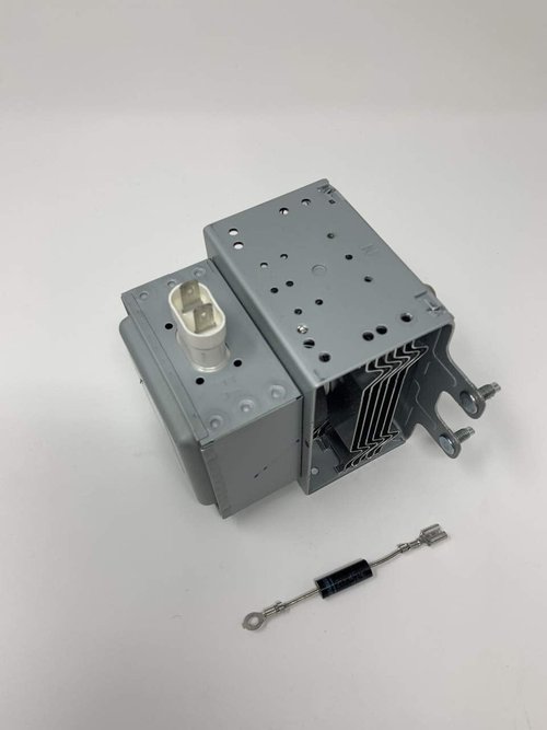 NEW Primeco WB27X10017, OM75P(10) Microwave Magnetron Compatible GE, made by OEM Parts Manufacturer 254542, AP2025937, WB27X10017, WB27X10370, WB27X10475, PS239126, 254542, AP2025937-2 Year Warranty