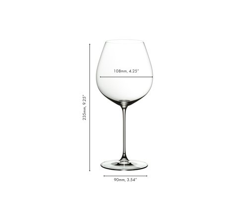 Riedel Veritas Old World Pinot Noir Glass, Set of 2
