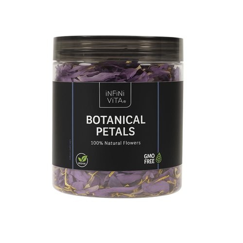Infini Vita Dried Flowers – Loose Leaf Flower Petals for Tea (1 oz / 28 g)