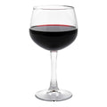 Restaurantware Cascata 13 Ounce Balloon Red Wine Glasses Set Of 6 Tempered Red Wine Glasses - Chip-Resistant Fine-Blown Glass Wine Balloon Glasses Dishwasher-Safe Stemware For Red or White Wines
