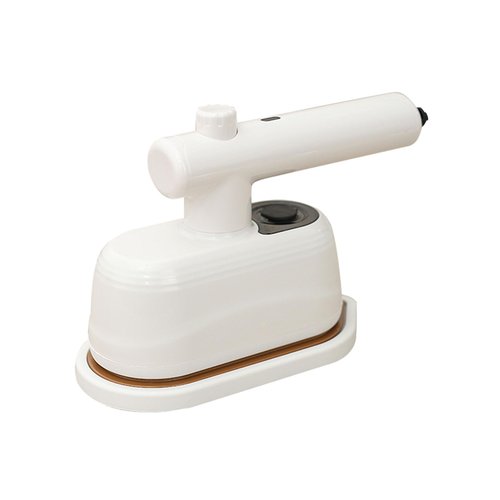 Travel Steamer for Clothes, 2in1 Dry & Wet Ironing Steamers, 30S Rapid Heating Handheld Portable Steam Iron, 180° Rotary Garment Irons for Tavel, Wrinkle Remover Steamer Iron for All Fabrics (White)