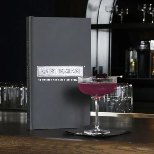 Bartesian 2026 Premium Cocktail Menu Book - Mixed Drinks Recipe Bartender Book with Pairings, Recommendations, Pictures & Recipes of Bartesian Cocktails - Mixology Bartending Book for Home Bar