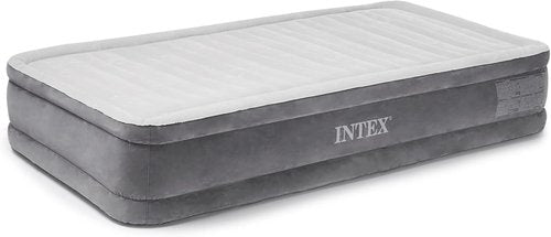 Intex Recreation Comfort Plush Mid Rise Airbed - Built-in Electric Pump, 13" Twin Size
