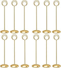 HOHIYA 12 Pack 12" Gold Table Number Holders for Weddings & Events
