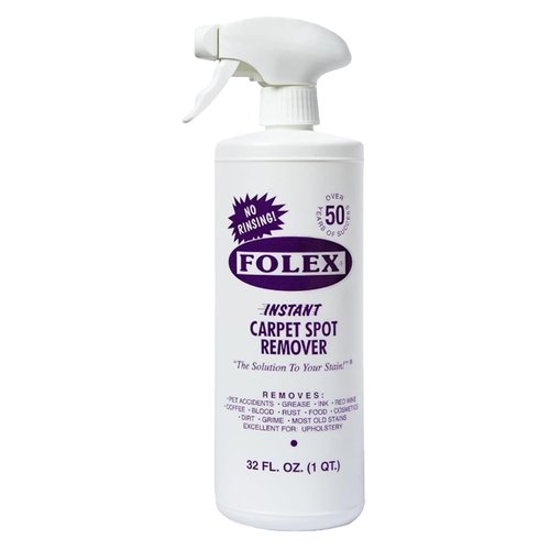 FOLEX Instant Carpet Spot Remover and Hardwood, Laminate, Tile & Floor Cleaner Bundle – Powerful Stain Remover for Carpet, Rugs, Upholstery, and Multi-Surface Floor Cleaning, 32 oz Each
