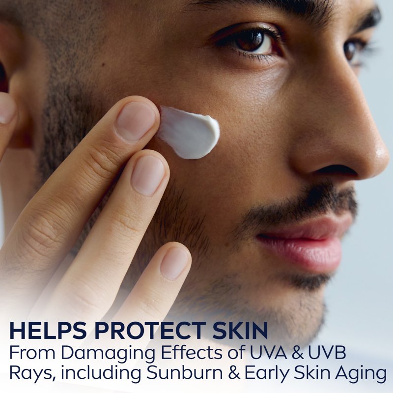 Sensitive Face Lotion with SPF 15 - Hydrating Moisturizer for Men