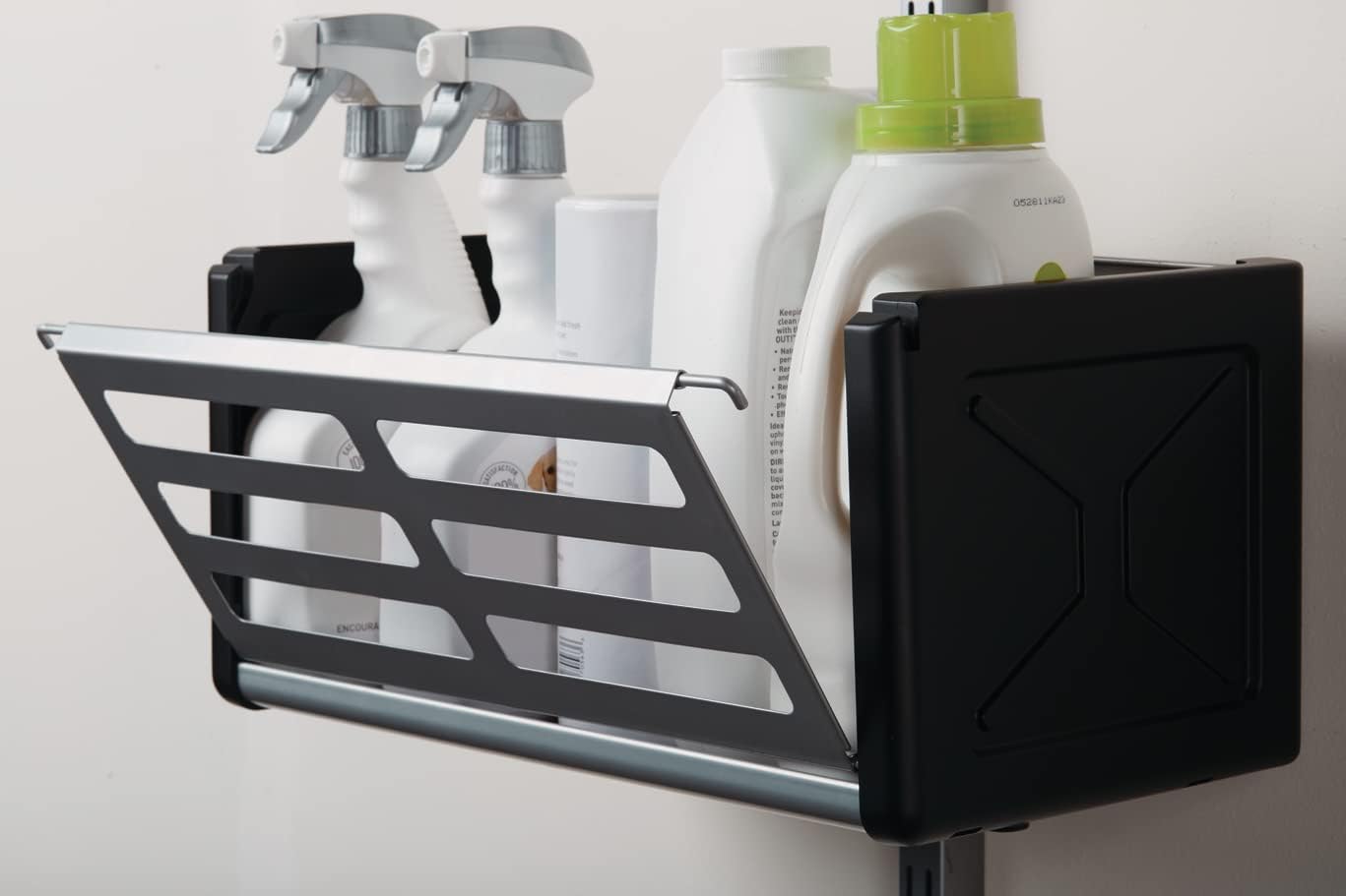 Rubbermaid FastTrack Rail Access Bin - Versatile Garage Organizer for Sports & Gardening Supplies | Durable Storage Solution