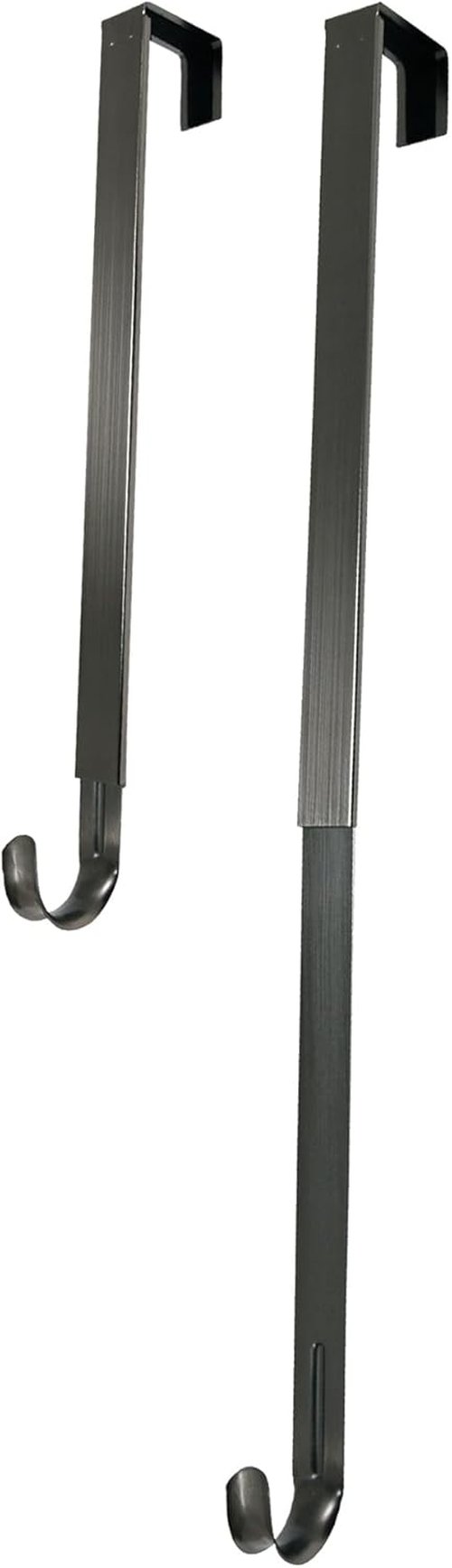 Haute Decor Wreath Hanger - Adjustable Length with 20 Lb. Capacity for Versatile Display
