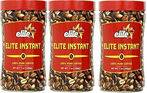 Elite Instant Coffee, 7oz (3 Pack) | Kosher for Passover, Rich & Aromatic, Product of Israel