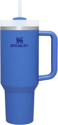 STANLEY Quencher H2.0 Tumbler - 40 oz Stainless Steel Insulated Cup with Lid & Straw in Iris