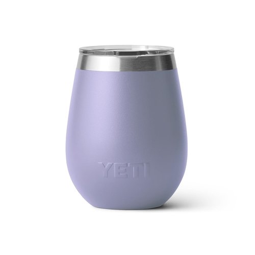 YETI Rambler 10 oz Wine Tumbler, Vacuum Insulated, Stainless Steel with MagSlider Lid, Cosmic Lilac