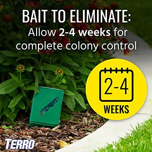 Terro T1812 Outdoor Ant Baits - Effective Liquid Formula, 6 Pack for Pest Control