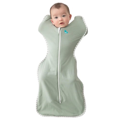 Love to Dream Swaddle - Baby Sleep Sack for Newborns | Self-Soothing, Snug Fit, 0.2 Tog, Olive, 5-8.5 lbs