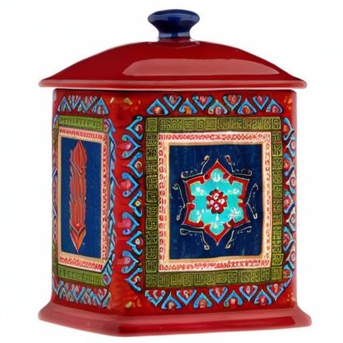 Certified International Monterrey 3 Piece Canister Set, Multicolor