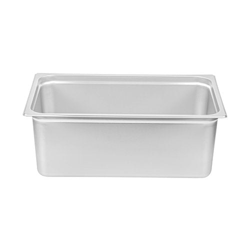 Restaurantware-Kitchen Tek Full Size Steam Table Pan, 1 Anti-Jam Steam Pan - Lid Sold Separately, 8â€ Deep, 24 Gauge Stainless Steel, Freezable, For Catering Event And Party