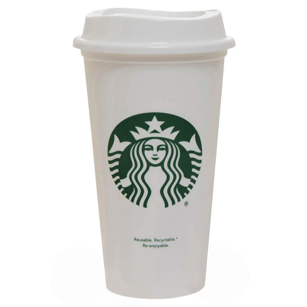 Starbucks Set of 5 16oz Reusable Hot Cups with Lid